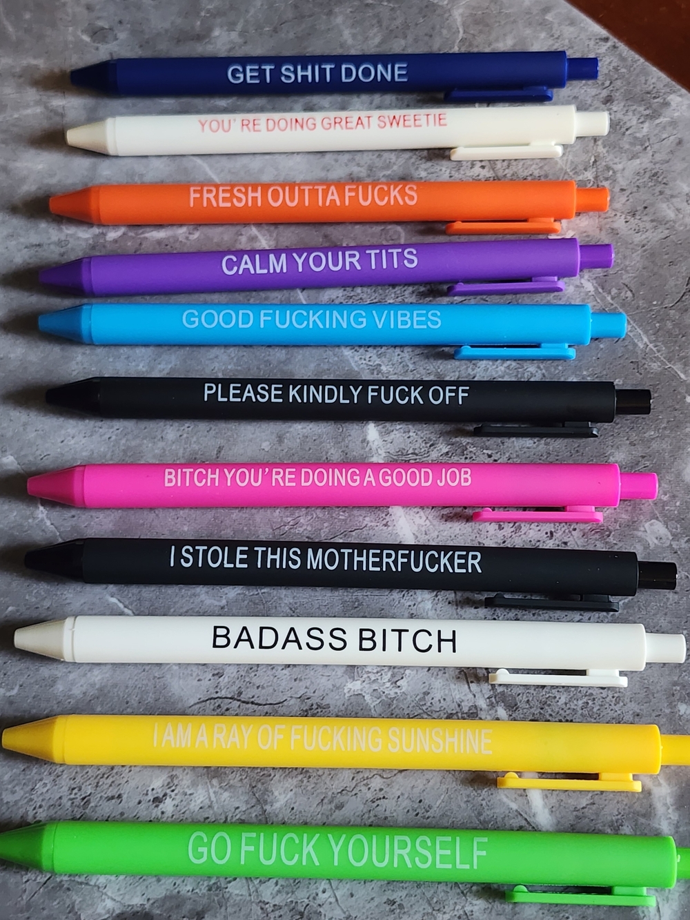 Pick One  Cussing Pen